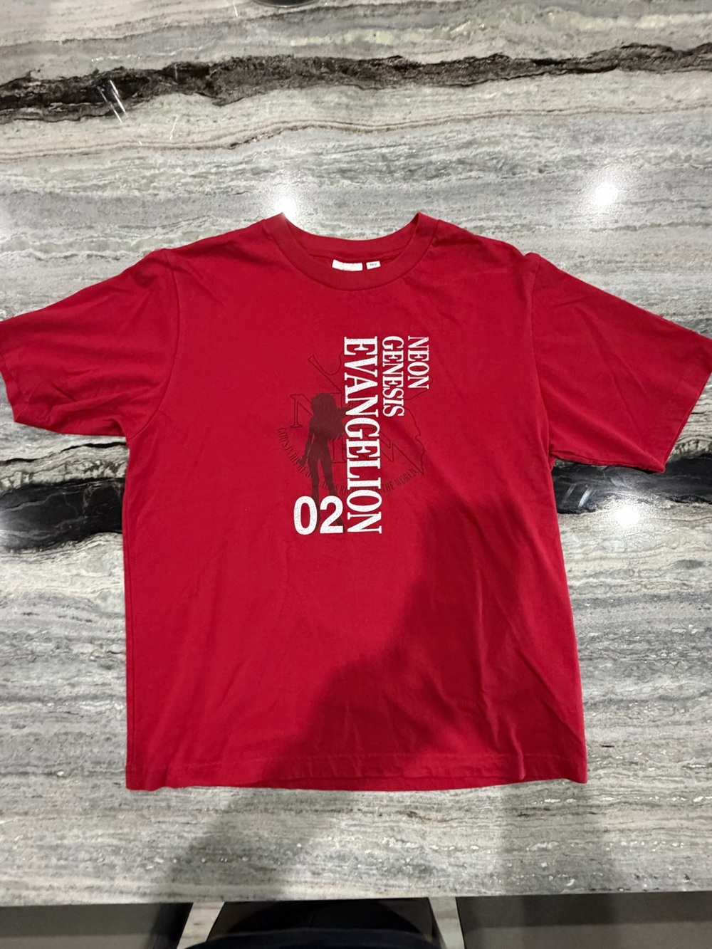 Neon Genesis Evangelion EVA 02 Red Graphic Tee